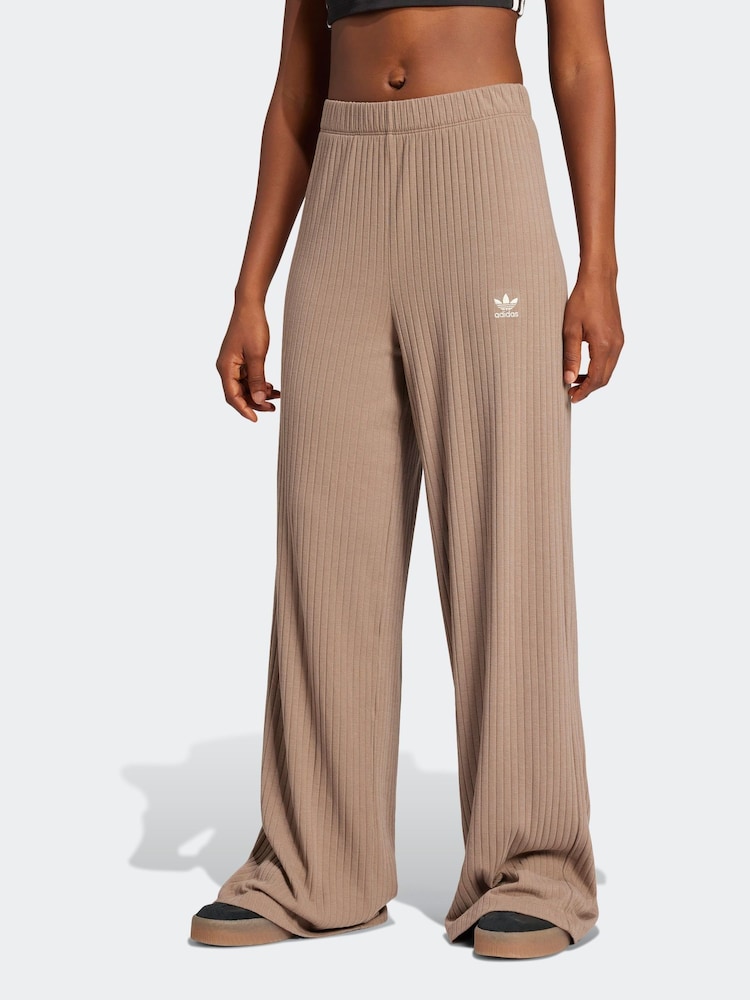 adidas Originals Brown Essential Trousers - Image 1 of 7