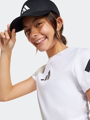 Blanco - adidas Baby ZNE 100% Cotton T-Shirt - Imagen 5 de 6