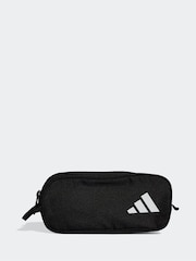 adidas Black 2 Zipper Pencil Case - Image 1 of 5