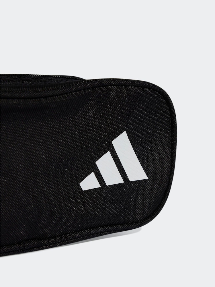 adidas Black 2 Zipper Pencil Case - Image 5 of 5