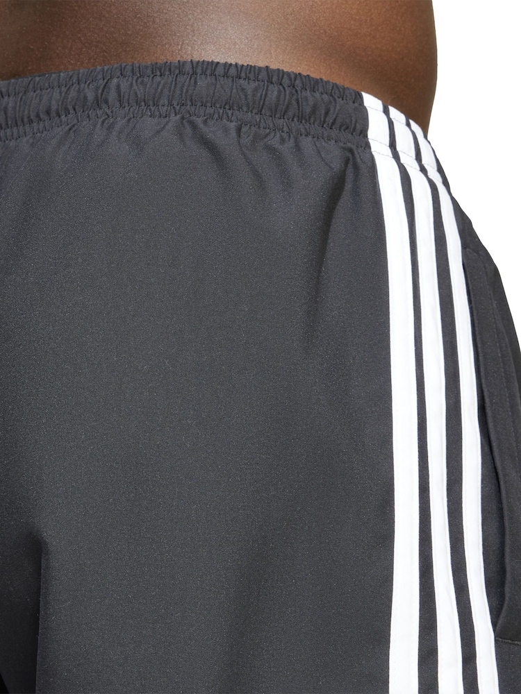 Negro - Shorts de baño de 3 rayas y 5 pulgadas Adicolor de adidas - Imagen 5 de 5