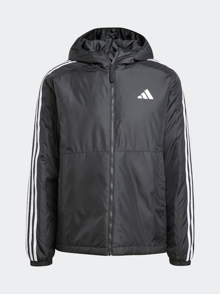 adidas Essentials 3-Stripes Insulation Hooded Jacket - Slika 6 iz 6