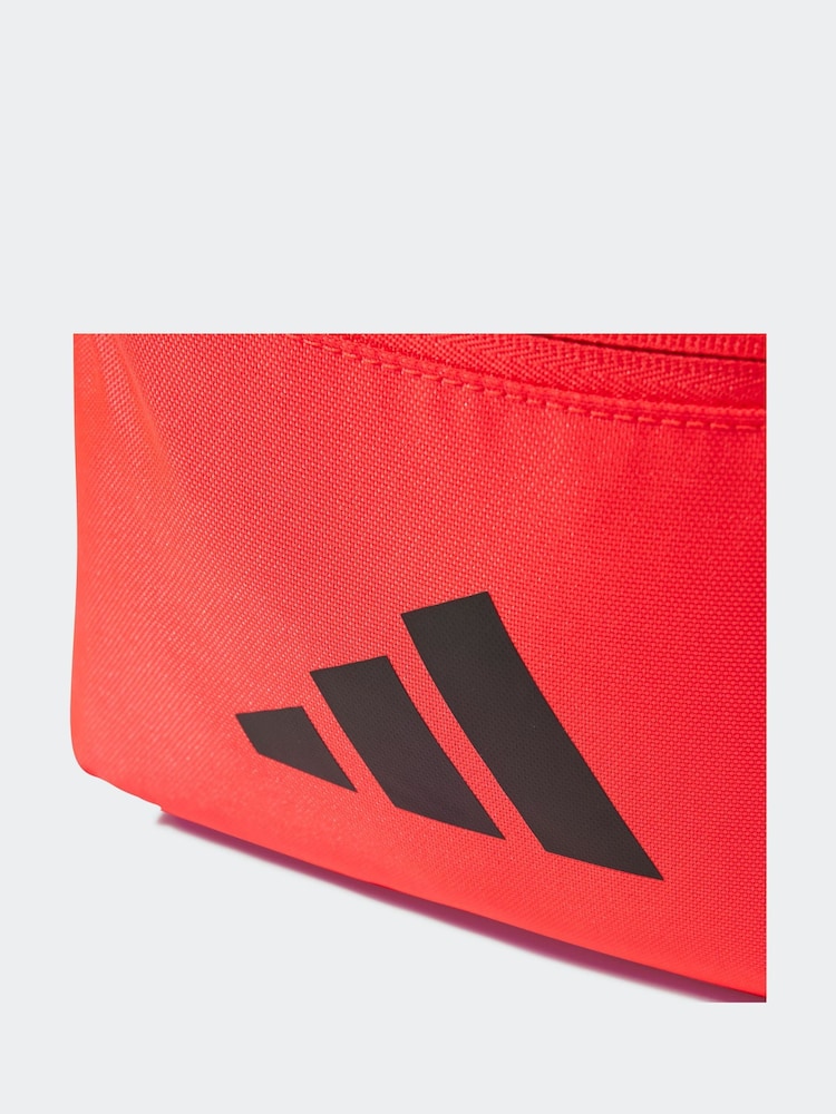 adidas Red 3 Bar Kids Backpack - Image 4 of 5