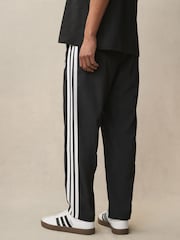 adidas Black Essentials 3-Stripes Stanford Open Hem Joggers - Image 3 of 6