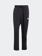 adidas Black Essentials 3-Stripes Stanford Open Hem Joggers - Image 6 of 6