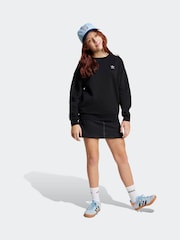 adidas Originals Black Boyfriend Crew Sweatshirt Kids - Image 4 of 5