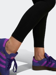 adidas Originals Black Ribbed Leggings - Image 5 of 6