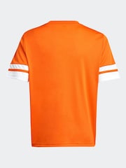 adidas Originals Orange Squadra 25 Kids Jersey - Image 7 of 7