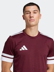 adidas Red Jersey T-Shirt - Image 4 of 8