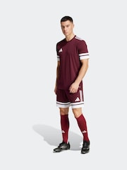 adidas Red Jersey T-Shirt - Image 5 of 8