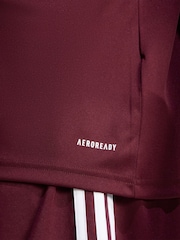 adidas Red Jersey T-Shirt - Image 8 of 8