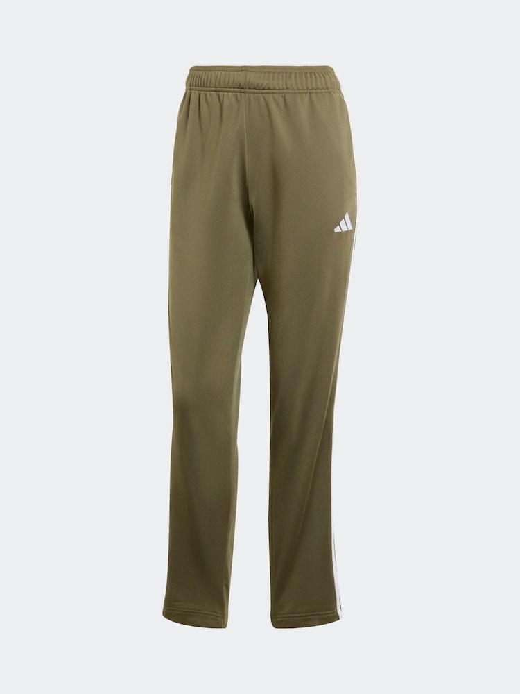 adidas Green Essentials 3 Stripes Tracksuit - Image 8 of 8