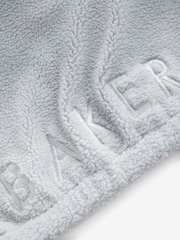 Baker by Ted Baker Grey Borg Fleece Panel Jacket - Image 11 of 12