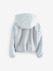 Baker by Ted Baker Grey Borg Fleece Panel Jacket - Image 8 of 12