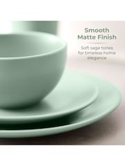 Tower 16 Piece Sage Dinner Set - Image 3 of 8