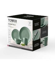 Tower 16 Piece Sage Dinner Set - Image 8 of 8