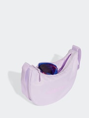 adidas Purple Linear Essentials Festival Shoulder Bag - Image 3 of 5