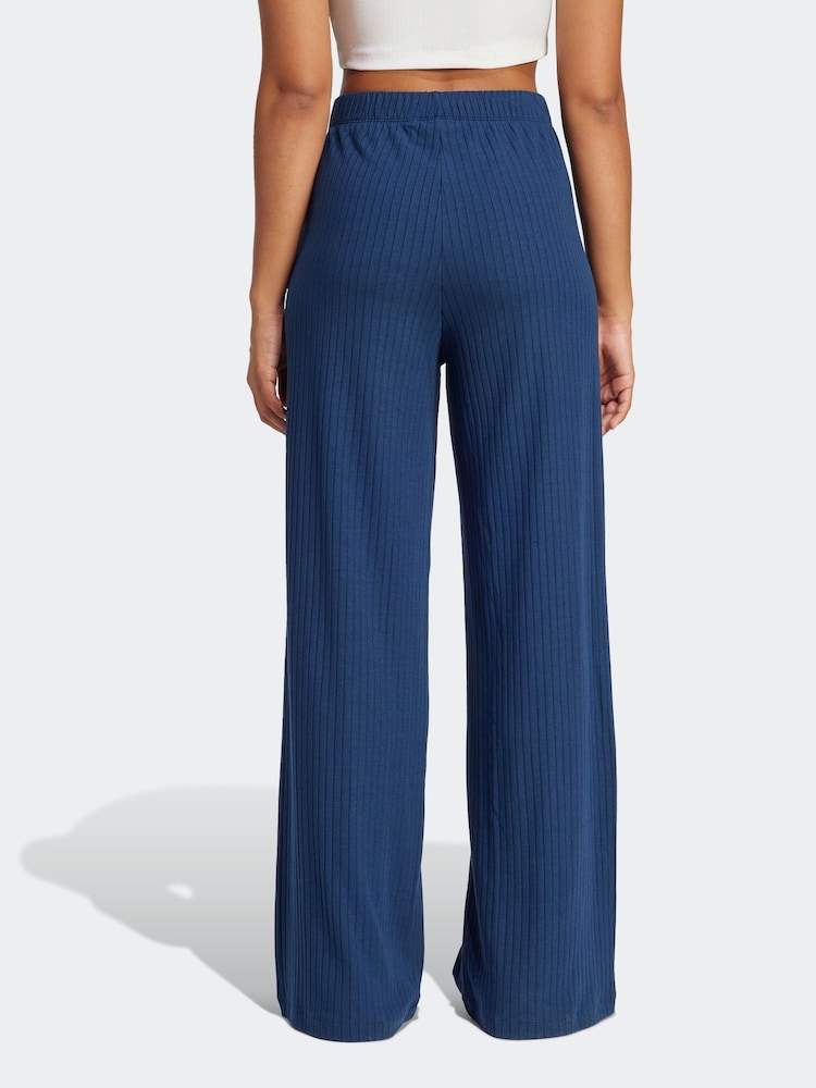 adidas Originals Blue Essential Trousers - Image 2 of 5
