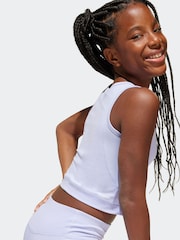 adidas Purple All Sports Favourite Crop Top - Image 5 of 5