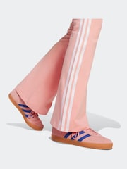 adidas originals Pink 3 Stripe Flared Leggings - Image 4 of 6