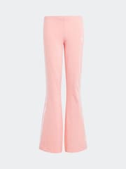 adidas originals Pink 3 Stripe Flared Leggings - Image 5 of 6
