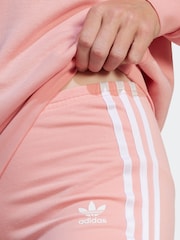 adidas originals Pink 3 Stripe Flared Leggings - Image 6 of 6