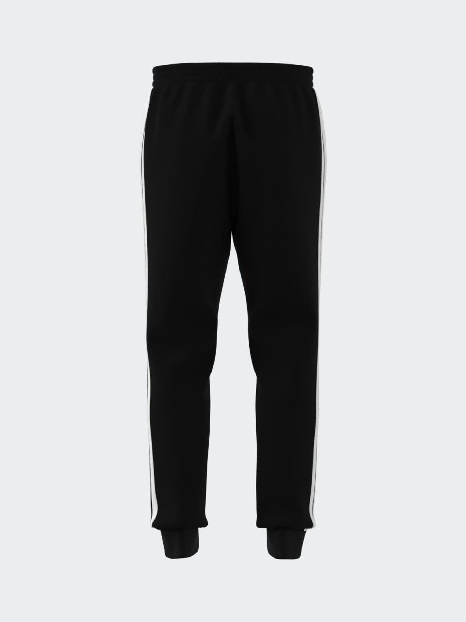 Buy adidas Black Essentials 3-Stripes Fleece Joggers from Buy adidas Black Essentials 3-Stripes Fleece Joggers from
