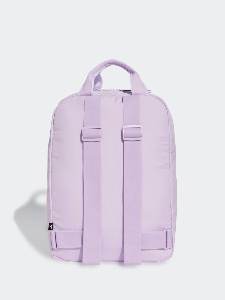 أرجواني - حقيبة ظهر بتصميم مزين بالشعار الخطي من تشكيلة Essentials من adidas - صورة 2 من 5