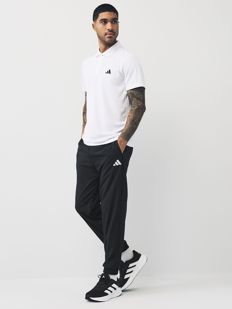 adidas Black Essentials Small Logo Stanford Joggers - Image 2 of 5