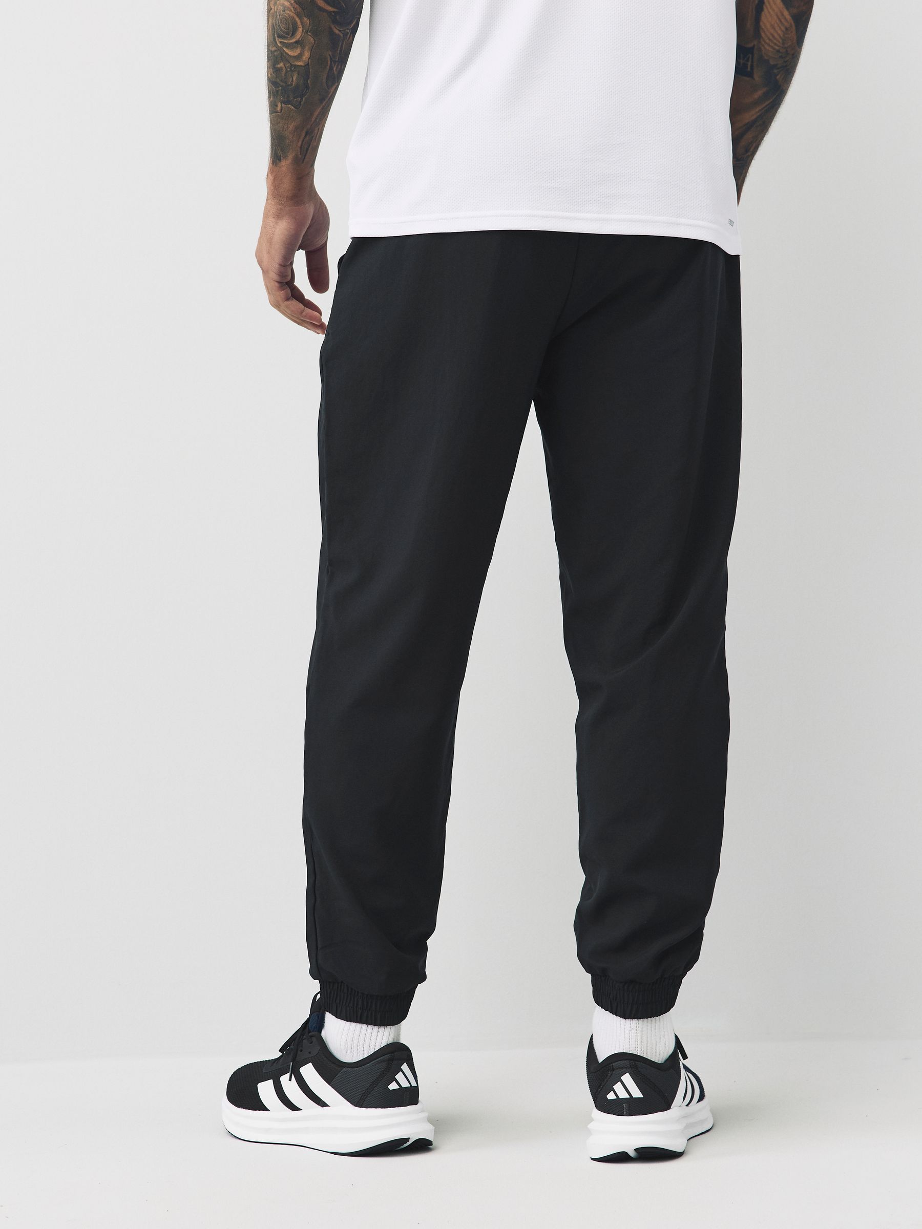 Buy adidas Black Essentials Small Logo Stanford Joggers