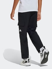 adidas Originals Black Small Logo Joggers - Image 2 of 5