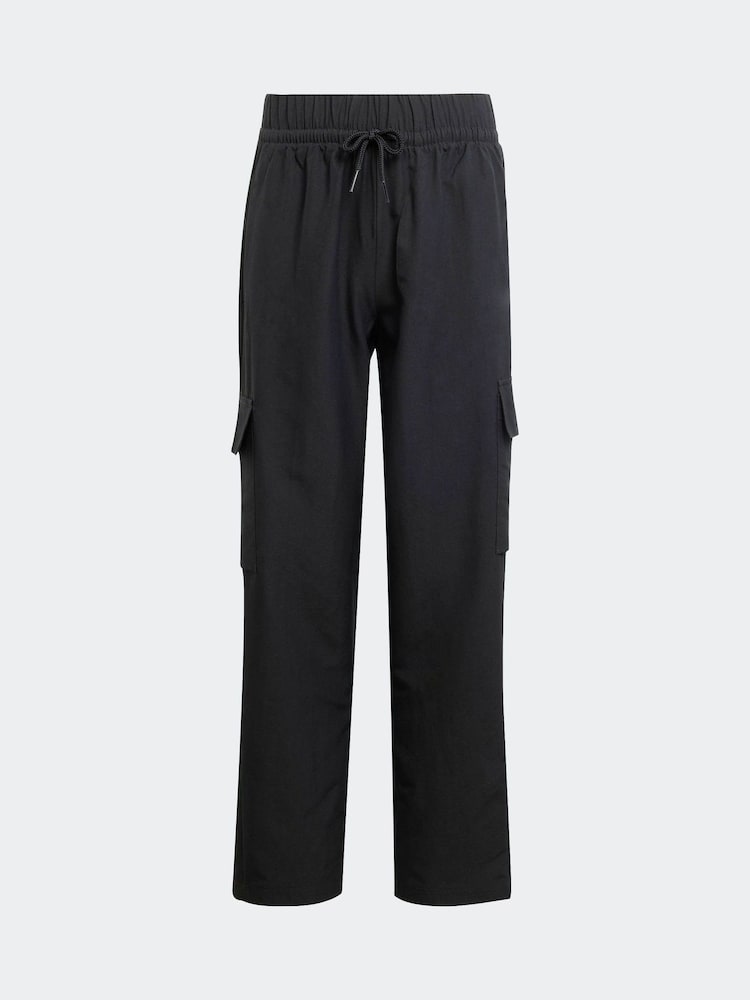 adidas Originals Black Small Logo Joggers - Image 5 of 5