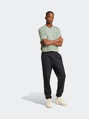 Зеленый - Футболка adidas Originals Trefoil Essentials из 100% хлопка - Image 4 of 6