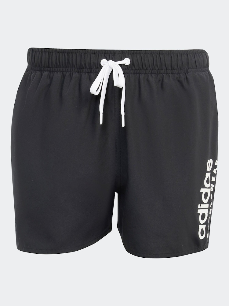 Negro - Pantalones cortos básicos con logo CLX de adidas - Imagen 6 de 6