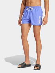 Azul - Pantalones cortos básicos con logo CLX de adidas - Imagen 1 de 6