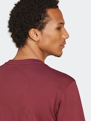 adidas Originals Red Trefoil Essentials 100% Cotton T-Shirt - Image 9 of 10