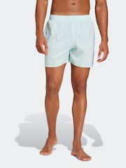 adidas Solid CLX Short-Length Swim Shorts - Image 1 of 6