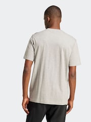 adidas Originals Grey Trefoil Essentials 100% Cotton T-Shirt - Image 6 of 10