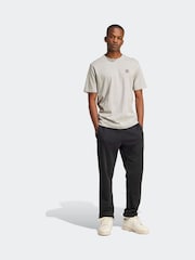 adidas Originals Grey Trefoil Essentials 100% Cotton T-Shirt - Image 7 of 10