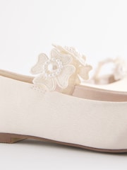 Ivory Corsage Occasion Shoes - Image 6 of 6