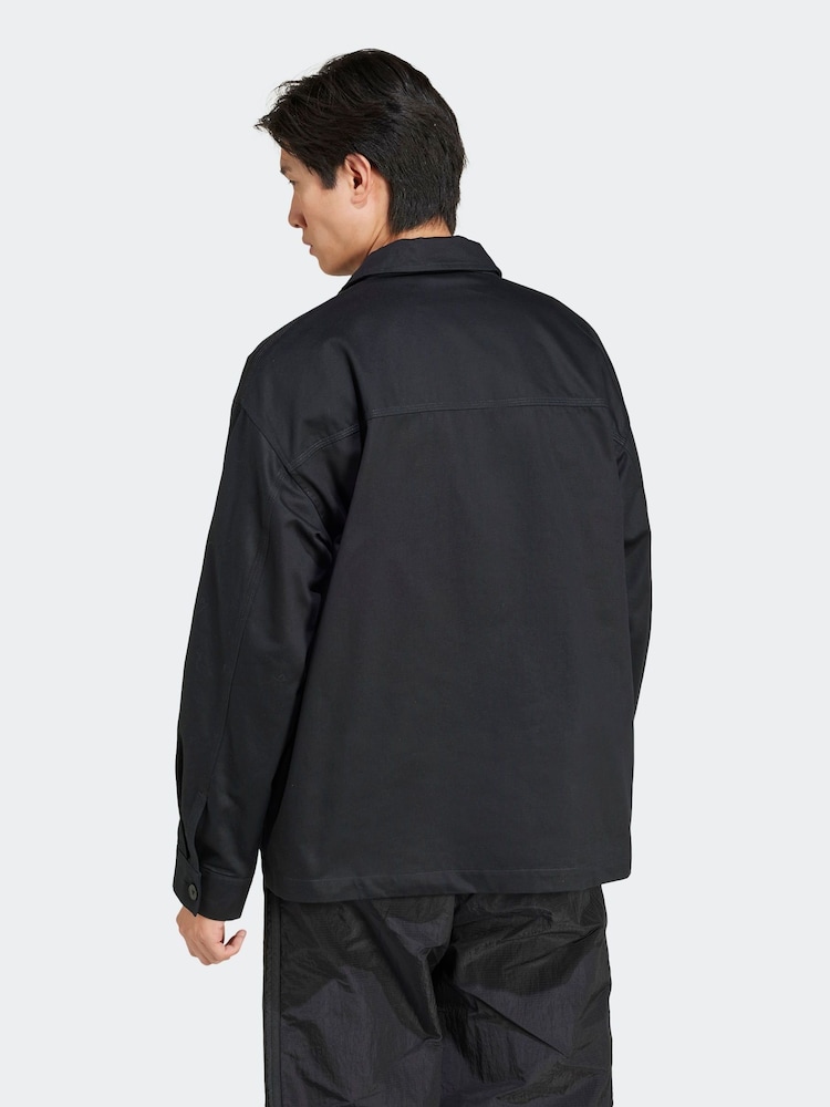 adidas Originals Black 100% Cotton Shirt - Image 2 of 6