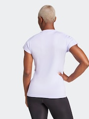 adidas Purple Essential Minimal T-Shirt - Image 2 of 6
