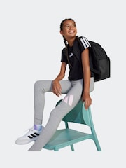 adidas Grey Essentials Junior Leggings - Image 3 of 6