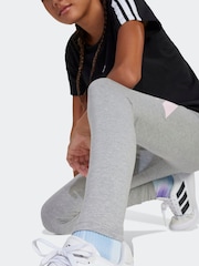 adidas Grey Essentials Junior Leggings - Image 4 of 6