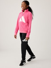 adidas Pink Large Essentials Logo Tracksuit - Image 1 of 13