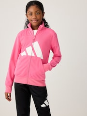 adidas Pink Large Essentials Logo Tracksuit - Image 5 of 13