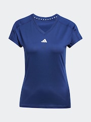adidas Blue Essential Minimal T-Shirt - Image 7 of 7