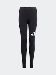 adidas Black Essentials Junior Leggings - Image 5 of 5