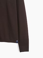 Gap Brown Relaxed Polo Jumper - Image 4 of 4