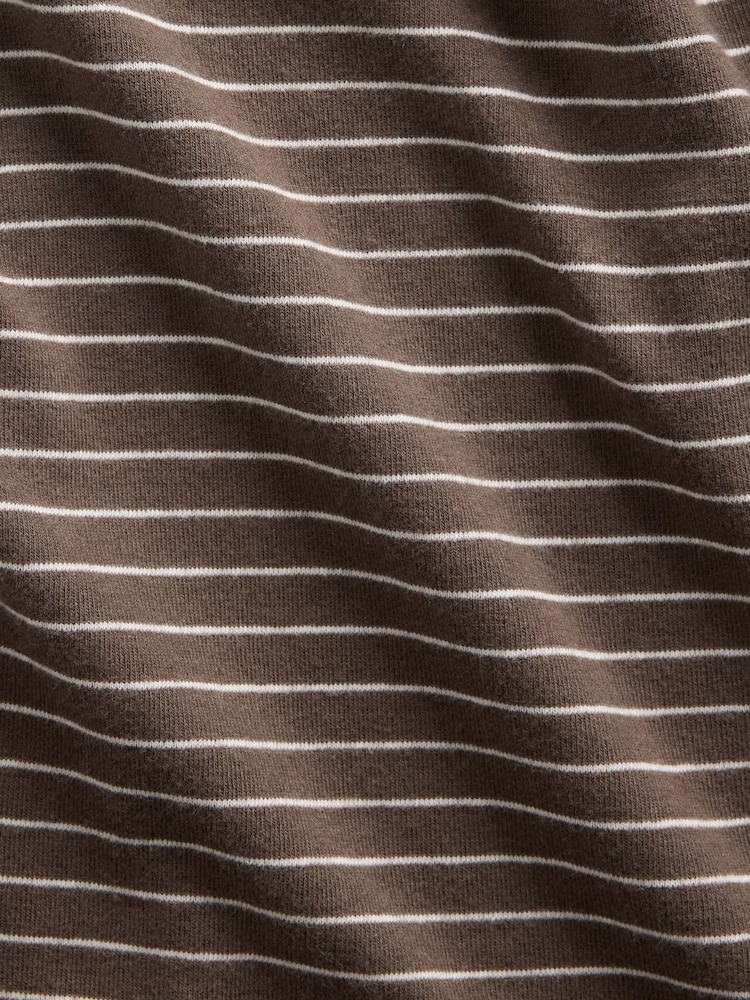 Bande brune - T-shirt Gap modern Manche longue - Image 4 de 4 Bande brune - T-shirt Gap modern Manche longue - Image 4 de 4